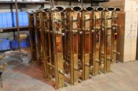 不銹鋼鍍鈦金工程護(hù)欄立柱