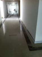 杭州大廈工程踢腳線施工結(jié)束