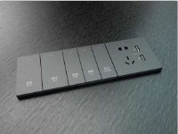 GENGET尊爵  G12系列智能開關(guān)面板  定制開關(guān)面板